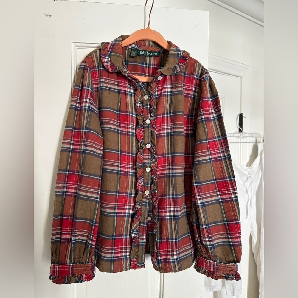 COPY - Girls vintage Ralph laurenn button down shirt